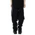 JULIUS 907PAM5 Black / Rust Graft Pants